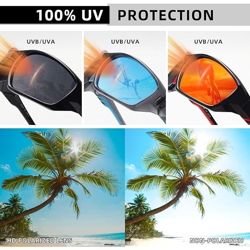 HD Polarized Sunglasses Men UV400 protection