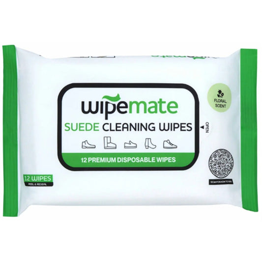 Premium Suede Cleaning Wipes Removes Salt & Dirt Stains, Suede Shoes 60 pack ct