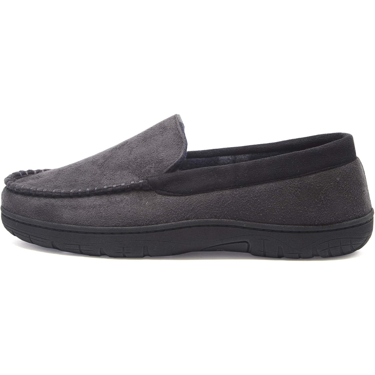 Hanes Men's & Teen's Moccasin Slipper House Shoe Memory Foam IQ Odor Protection